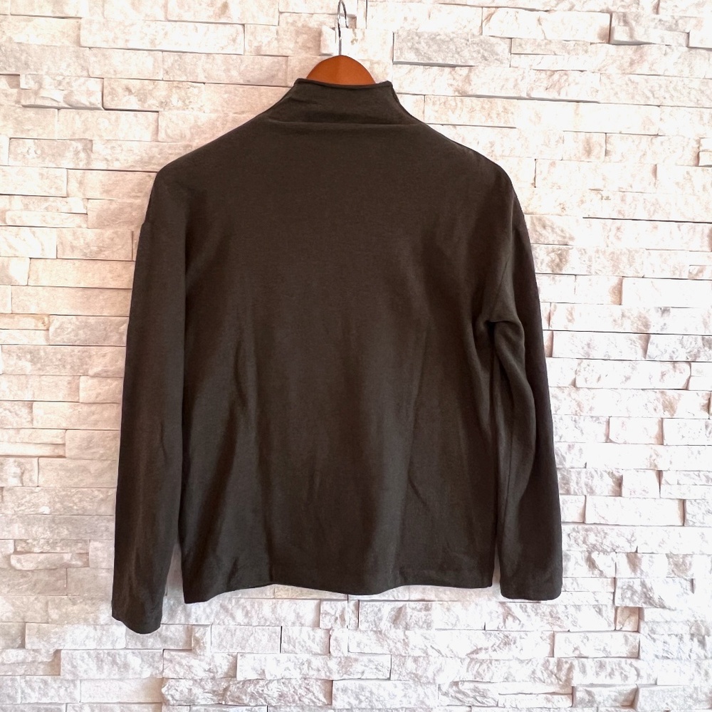 Vince Dark Brown Turtleneck Sweater - Picture 4 of 4